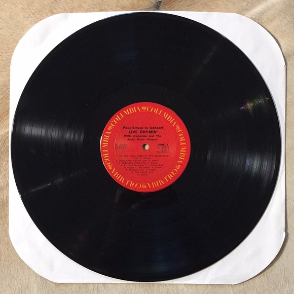Paul Simon -“Paul Simon In Concert Live Rhymin’”LP - Picture 3 of 5